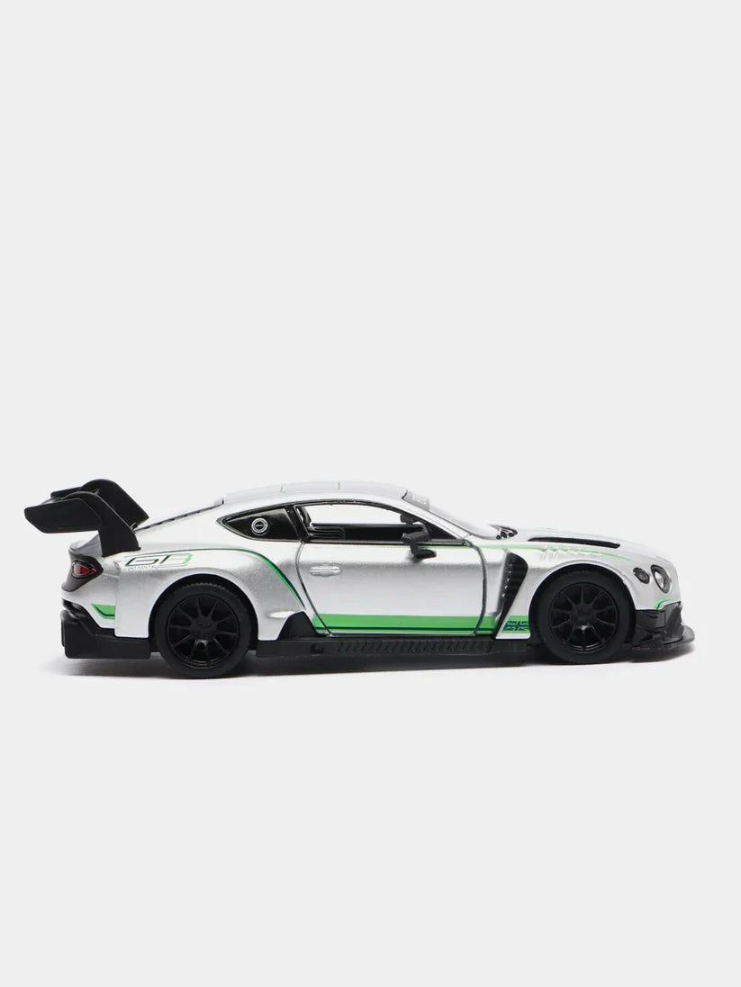 Kinsmart 2018 Bentley Continental GT3 KT5417D 1:38 Scale Model White
