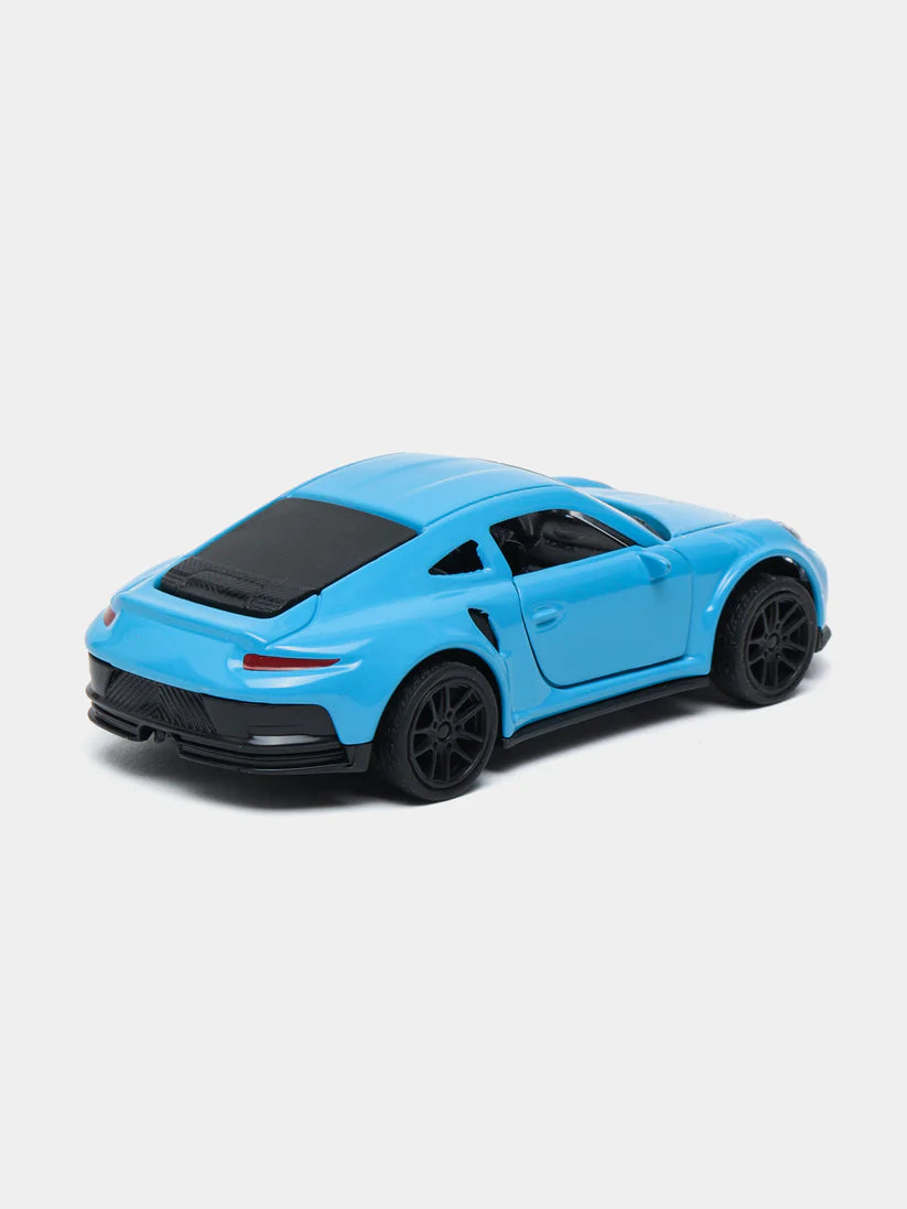 Porsche 911 1:43 Diecast Car Blue