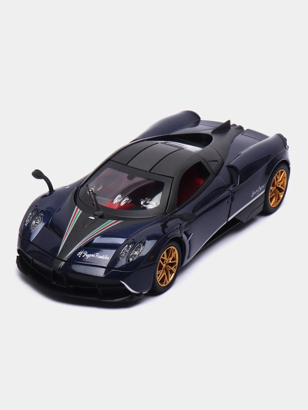Pagani Huayra Metal Diecast 1:24 Scale Model Car Blue