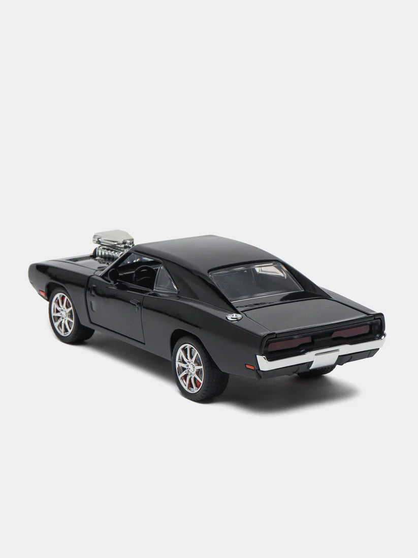 1970 Dodge Charger Metal Car, Collectible Model, Scale 1:24