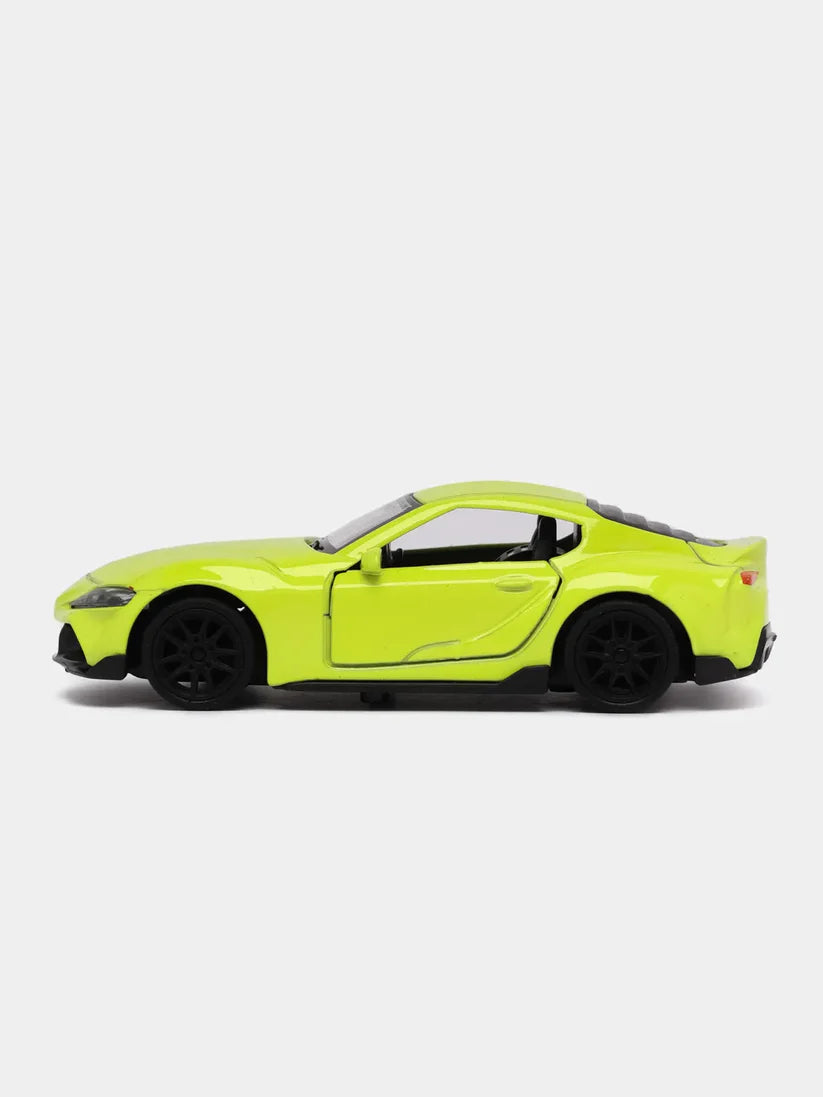 Green 1:43 Scale Diecast Toyota Supra MK5 Metal Car