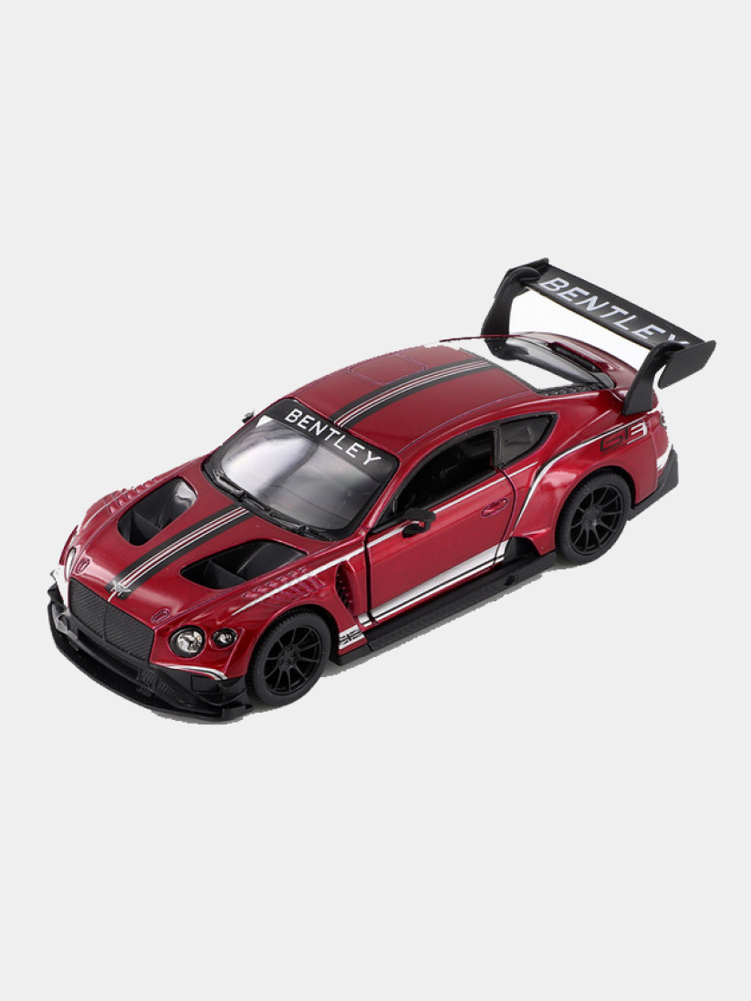Kinsmart 2018 Bentley Continental GT3 KT5417D 1:38 Scale Model Dark Red