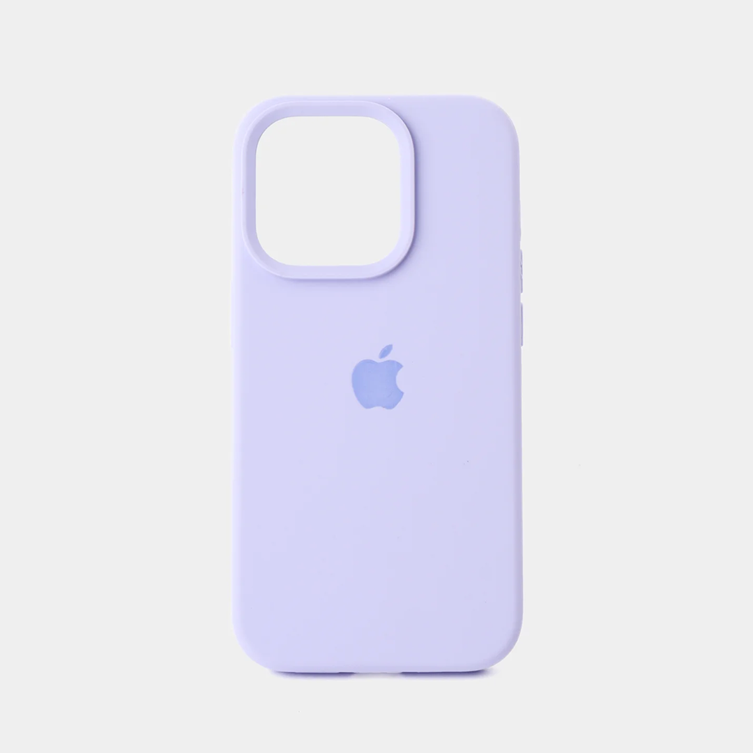 Lavender Silicone Case for iPhone 13, 13 Pro, 13 Pro Max, 14, 14 Pro, 14 Pro Max, 15, 15 Pro, 15 Pro Max