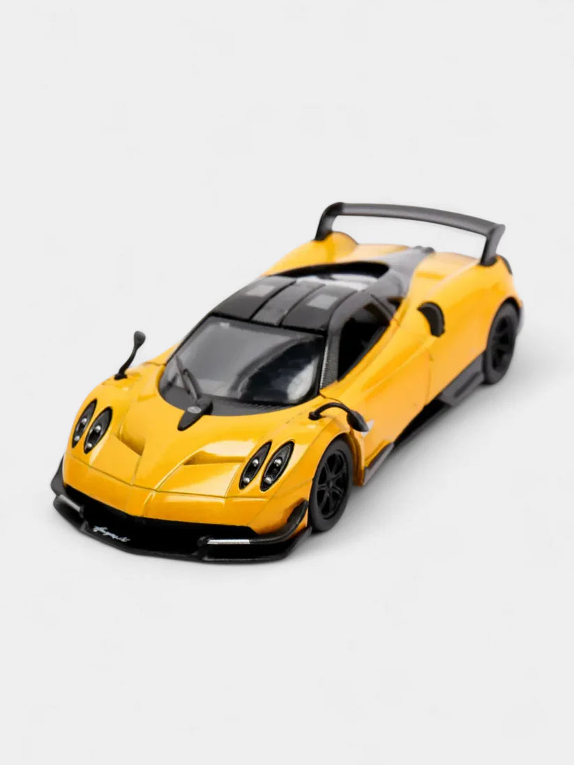 Kinsmart 2016 Pagani Huayra BC 2016 KT5400 1:38 Scale Model Yellow