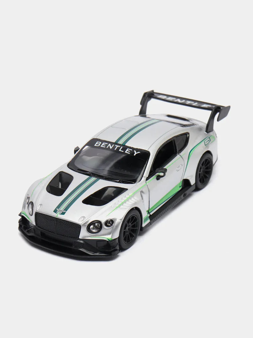 Kinsmart 2018 Bentley Continental GT3 KT5417D 1:38 Scale Model White