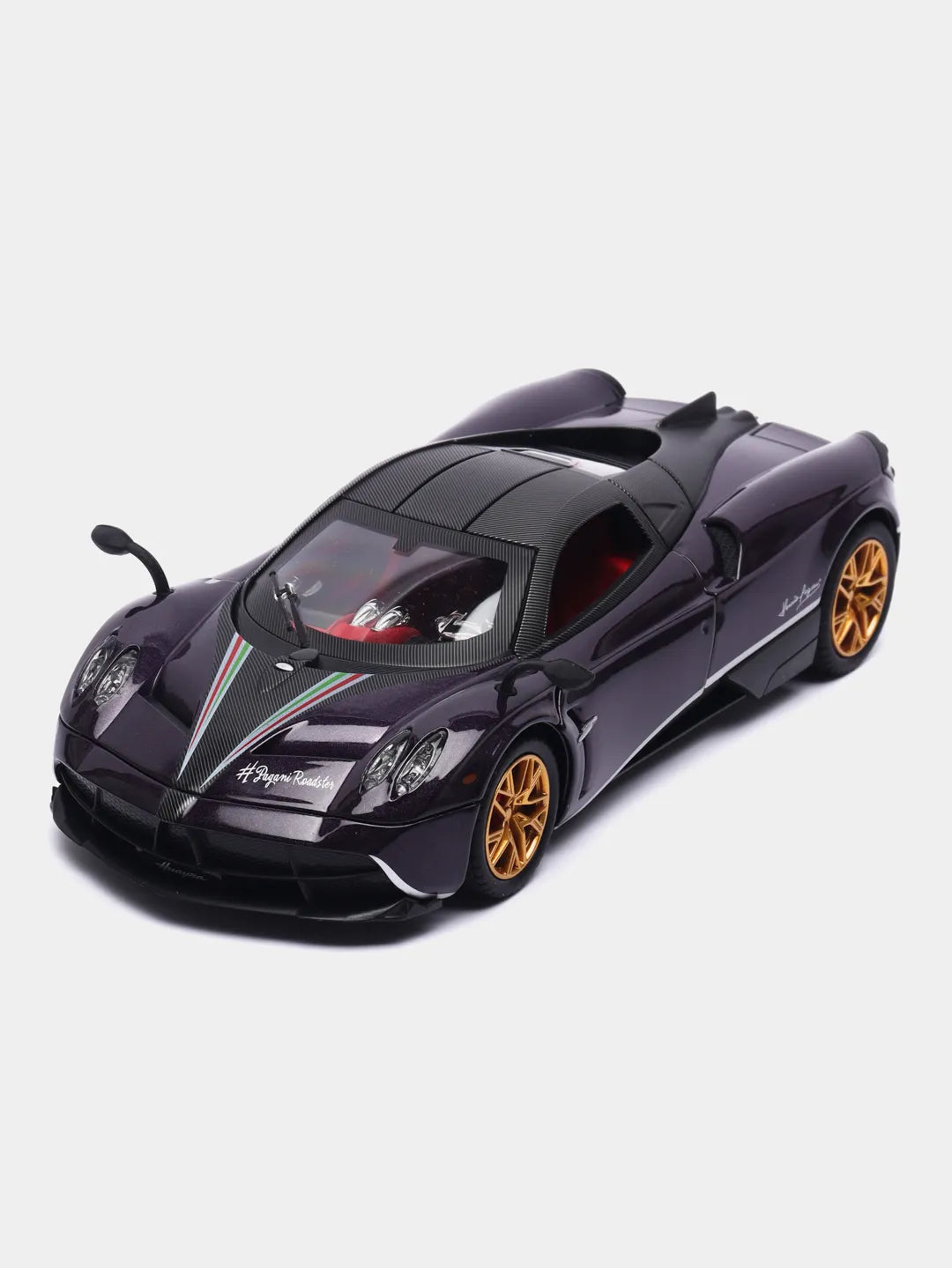 Pagani Huayra Metal Diecast 1:24 Scale Model Car Purple