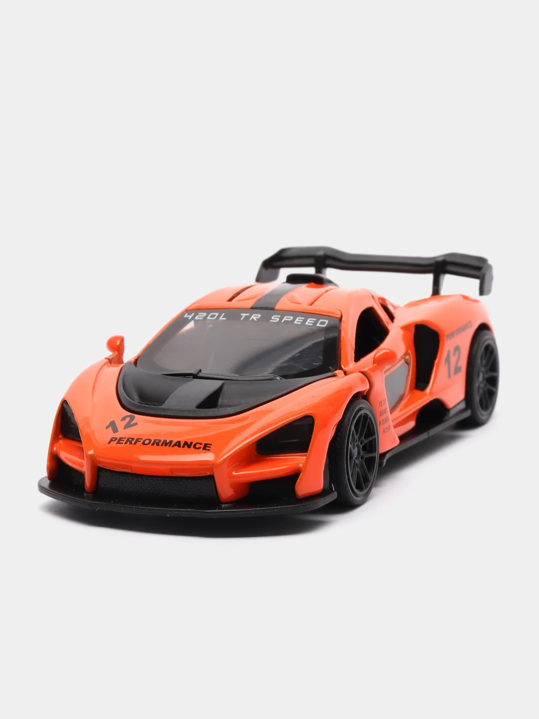 McLaren Senna 1:43 Metal Collectible Car Orange