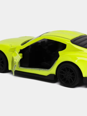 Green 1:43 Scale Diecast Toyota Supra MK5 Metal Car