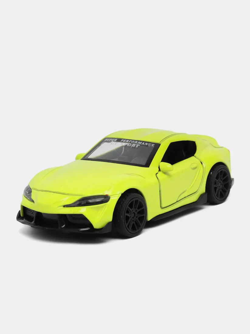Green 1:43 Scale Diecast Toyota Supra MK5 Metal Car