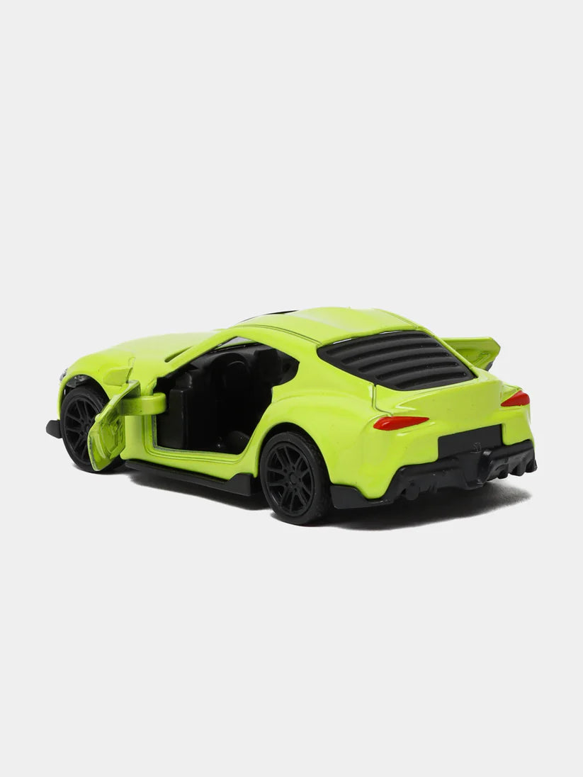 Green 1:43 Scale Diecast Toyota Supra MK5 Metal Car